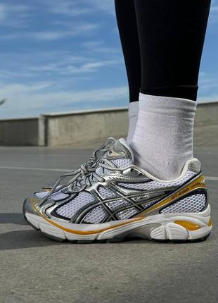 Жіночі кросівки asics gel gt-2160 silver якість висока, зручні в носінні легкі та повсякденні кросівки4 фото