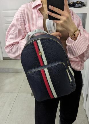 Рюкзак брендовый Tommy hilfiger emblem backpack оригинал4 фото