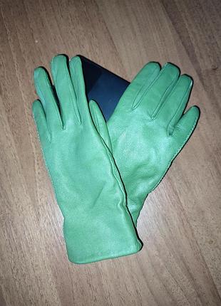 Рукавички шкіряні
