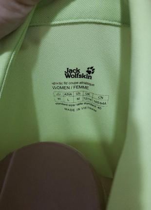 Jack wolfskin футболка, поло женское5 фото