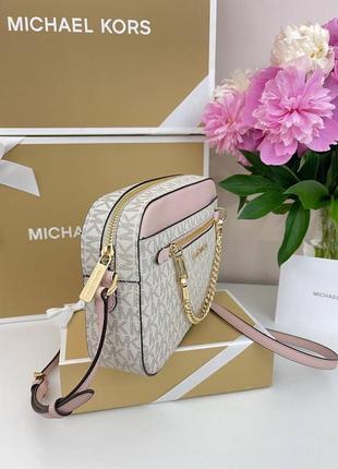 Сумка брендовая michael kors jet set large crossbody оригинал на подарок3 фото