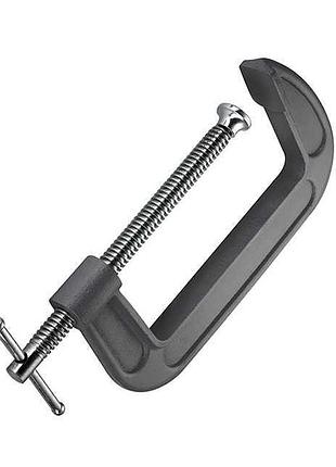 Струбцина тип g 125 мм, 5" intertool ht-6017