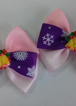 Шпильки бантики для дівчаток 9