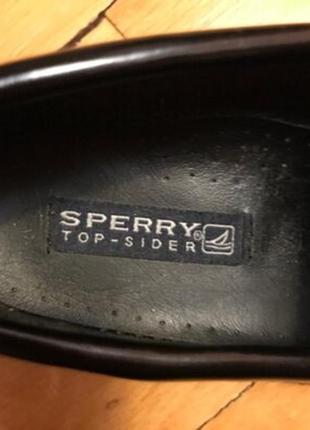 Шкіряні туфельки sperry top sider10 фото