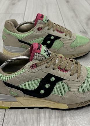 Мужские кроссовки saucony shadow 5000 beige (28 см)3 фото