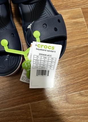 Босоніжки, сандалі, крокси crocs, розмір j3 ( 34-35р)4 фото