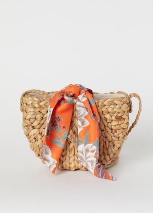 Стильна плетена сумка від h&m1 фото