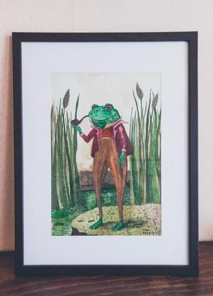 Ілюстрація "містер жаб"1 фото