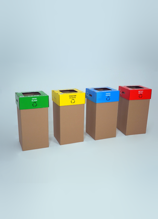 Комплект контейнеров для сортировки отходов экосервис