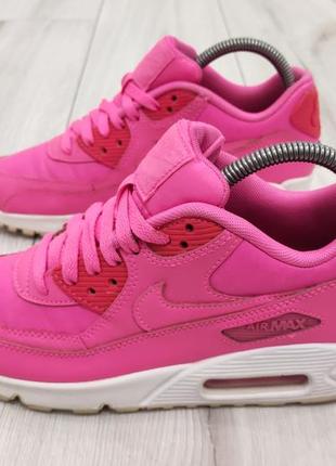 Женские кроссовки nike air max 90 pink pow (24,5 см)2 фото