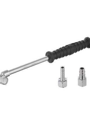 Удлинитель для накачки сдвоенных и обычных колес двусторонний  двумя типами соединения intertool pt-0515