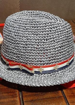 Шляпа федора летняя натуральная8 фото