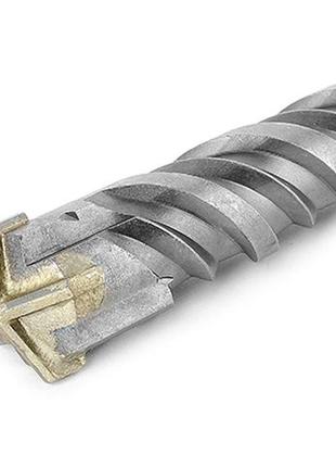 Бур sds max, quadro, 28*800 мм intertool sdm-2880