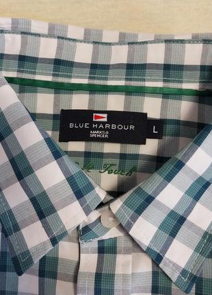 Качественная стильная брендовая рубашка marks &amp; spencer