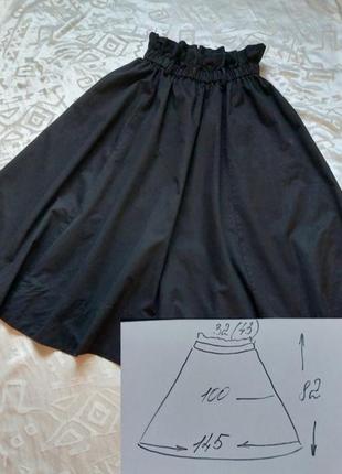 Красивая черная юбка,h &amp; m2 фото
