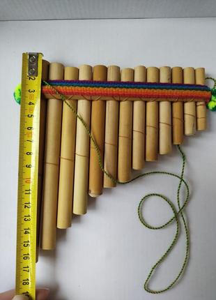 Панфлейта, бамбук, панорамная флейта6 фото