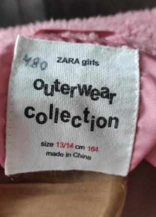 Шубка тедді zara girls4 фото