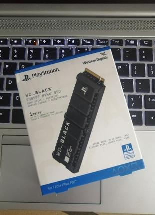 Nvme накопичувач western digital wd_black sn850p 1tb ps5/pc