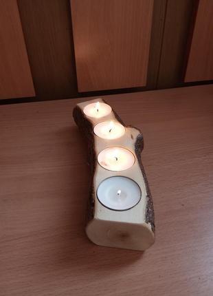 Подсвечник для свечей -таблетка- для чайной церемонии3 фото