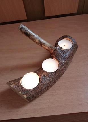 Підсвічник для свічок -таблетка - для чайної церемонії1 фото
