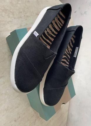 Новые туфли, эспадрильи, мокасины, слипоны, тапочки toms 25,5см 39 размер