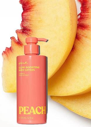 Лосьон, придающий сияние pink victoria’s secret peach glow-boosting lotion оригинал