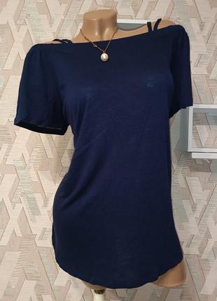 Женская футболка, блуза с открытыми плечами1 фото