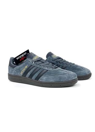 Adidas spezial grey black brown (сіро-чорні з коричневим)