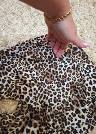 Лосины штаны леопард люкс качество2 фото