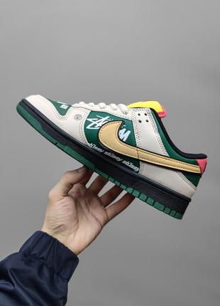 Кроссовки nike sb dunk low x stussy8 фото