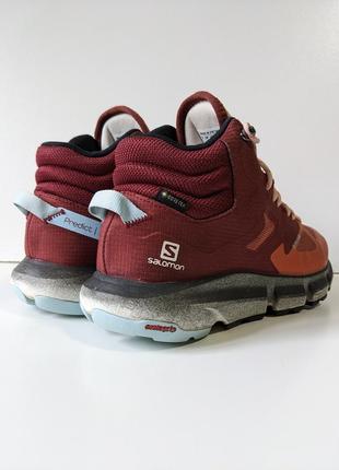 ❗️❗️❗️кросівки високі трекінгові salomon predict hike mid gtx goretex art no 414606 38 р. оригінал7 фото