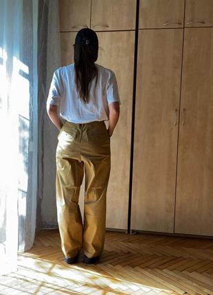Стильные брюки, брюки, широкие чиносы с завышенной талией, комфортные, качественные uniqlo, размер 295 фото