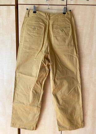 Стильные брюки, брюки, широкие чиносы с завышенной талией, комфортные, качественные uniqlo, размер 298 фото