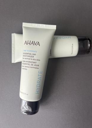 Крем увлажняющий для нормальной и сухой кожи ahava time to hydrate essential day moisturizer normal to dry skin1 фото