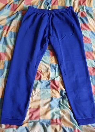 Reebok оригинал xl новые штаны брюки спортивные синие6 фото