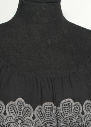 Шифоновая блуза-туника большого размера9 фото