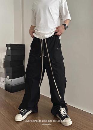 ❗️новинка❗️ штани rick owens cargo pants drkshdw1 фото