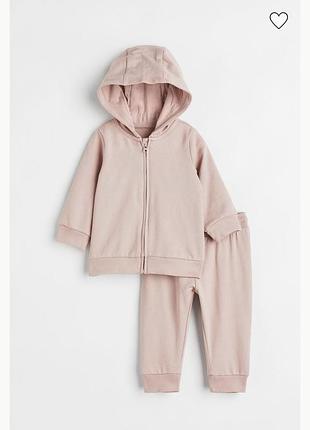 Набір h&m,комплект, комплектик,6-9,9-12,костюм,костюмчик,hm,80,74, джогери, худі, толстовка