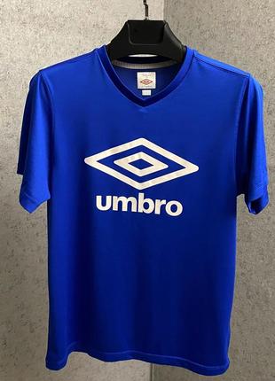 Синяя футболка от бренда umbro2 фото