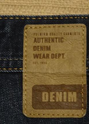 Отличные удлиненные джинсовые темно-синие шорты charles voegele швейцария 32 р.9 фото
