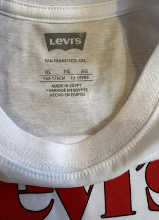 Новый лонгслив levis 13-15 лет3 фото