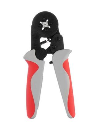 Інструмент для обтиску трубчастих наконечників 0.25-6 мм2 intertool ht-7051