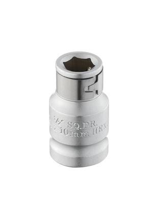 Переходник квадрат 1/2"x шестигранник 10 мм, crv intertool et-1108
