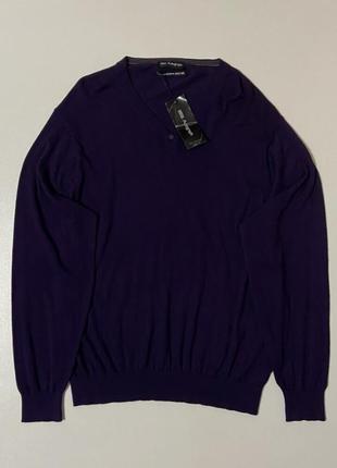 Кашемировый мужской свитер l l xl xl шелковый спенсер marks & spencer