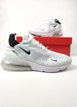 Nike air max 270 (бело-черные)