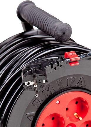 Удлинитель на катушке у16-01 пвс 2х2,5 50 м