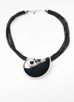 Ожерелье-веревка с раковкой лимитированная коллекция3 фото