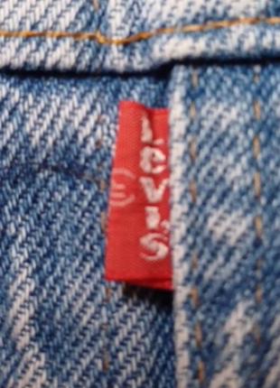 Куртка джинсовая винтажная vintage голубая 
   levi's 70 505 02 13  
size 366 фото