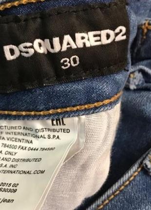 Стрейчеві джинси dsquared25 фото