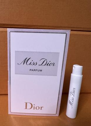 Оригинальный miss dior пробник парфюма